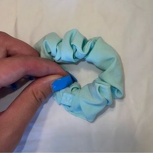 Mint Green Lululemon Scrunchie